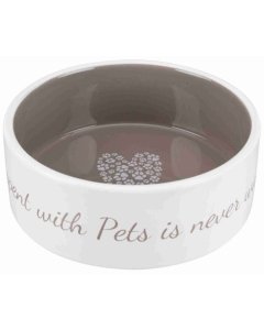 Kauss Pet's Home, keraamiline, 0,8 l/ø 16 cm, kreem/taupe