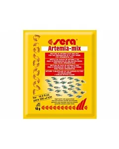 Dekoratiivkalade toitesegu Sera Artemia-mix / 18g