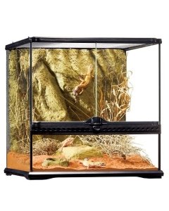 Klaasist terraarium - Exo Terra Small Wide Terrarium / 45х45х45cm (PT2605) 