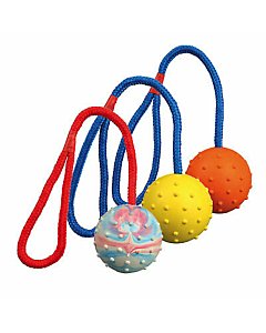 Теннисный мяч с нейлоновыми ручками