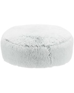 Koera voodi Harvey, ümmargune, ø 80 cm, valge-must