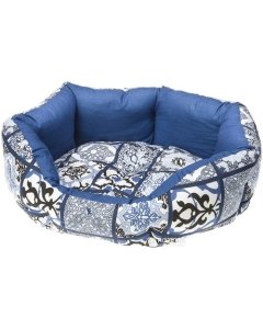 Koera voodi Coccolo 80 padi sinine/roosa