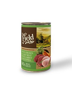 Sam's Field Chicken & Veal with Carrot konserv kutsikatele 400g