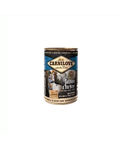 Carni Love teraviljavaba konserv täiskasvanud koertele lõhe ja kalkuniga / 400g