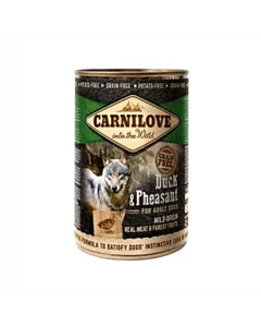 Carni Love teraviljavaba konserv täiskasvanud koertele pardi ja faasaniga / 400g