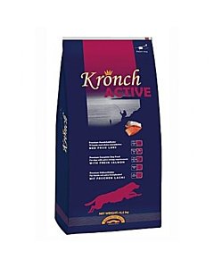 Kronch Active для активных собак с лососем и рисом / 15 kg