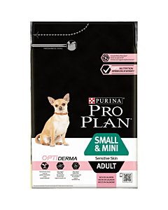 Pro Plan Adult Small & Mini koeratoit tundlikule nahatüübile / 3kg