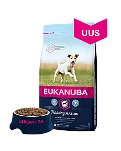 Eukanuba - Mature&Senior All Breeds Lamb & Rice для пожилых собак всех пород с ягненком и рисом