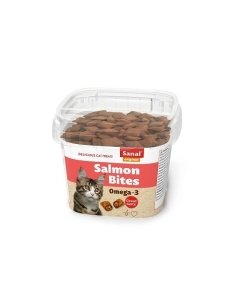 Krõbedad padjakesed kassidele lõhega Sanal Salmon Bites