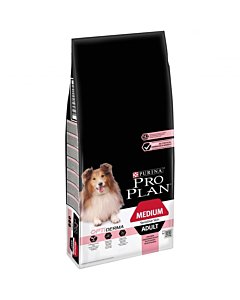 Pro Plan Adult Medium koeratoit tundlikule nahatüübile lõhega / 14kg