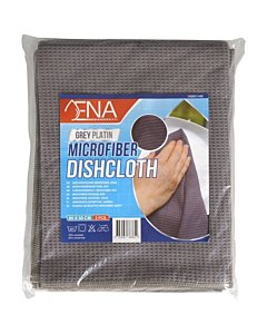 Lapp mikrokiud ENA Grey Platin ( Nõudekuivatusrätik / köögirätik ) 50x80cm / hall / 2tk