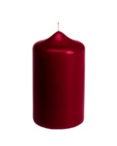 Küünal 70x135 / 60h / silinder / burgundia