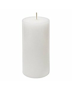 Настольная белая свеча d 10cm