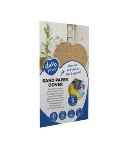 Lindude liivapaber S 21x35cm 8tk