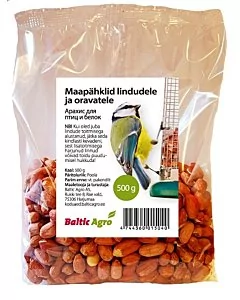 Maapähklid lindudele ja oravatele / 500g