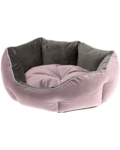 Koera magamiskoht Queen 50 50x40x18cm roosa/hall