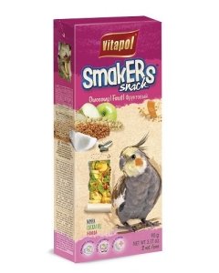 Maius nümfkakaduudele SMAKERS puuviljad 2tk 90g