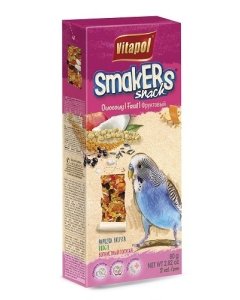 Maius viirpapagoidele SMAKERS Puuvili 2tk 90g