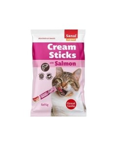 Maiuspala kassidele Sanal Cream Stick lõhega / 75g