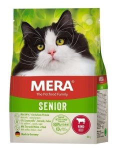 Mera Cats Senior kuivtoit kassidele loomalihaga 400g