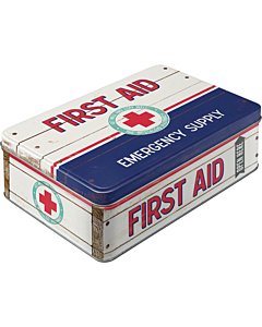 Metallkarp / flat 3D First Aid Emergency supply