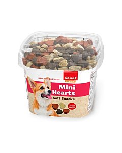 Sanal Dog koera maius Minisüdamed liha ja kalaga / 100g