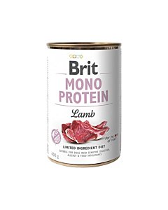 Brit Care MONO proteiin lamba konserv koertele /  400g