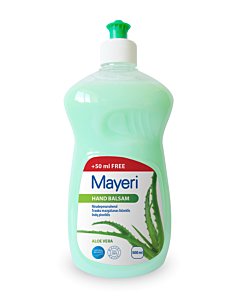 Mayeri средство для мытья посуды Hand Balsam + aloe vera / 450ml