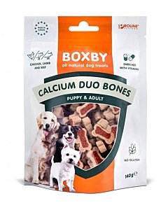 Boxby maius Puppy Snacks calcium Duo Bones / 140g
