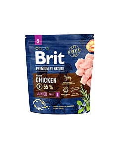 Brit Premium by Nature Junior S koeratoit 1 kg