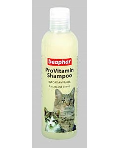 Beaphar Shampoo Macadamia Oil Coat Kitten/Cat makadaamiaõliga šampoon kassidele ja kassipoegadele 250 ml