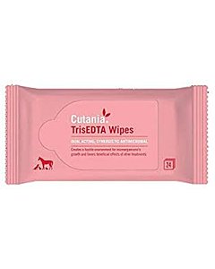 VET-CUTANIA TrisEDTA Wipes N24 (nahahoolduslapid)