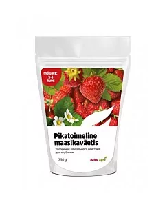 Pikatoimeline maasikaväetis 3-4 kuud / 750g