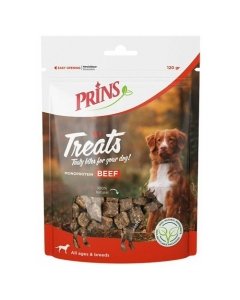 Prins Dog Snack kuubikukujulised maiused koertele loomalihaga / 120g