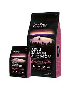 Profine Adult Salmon & Potatoes / lõhe ja kartuliga 15kg