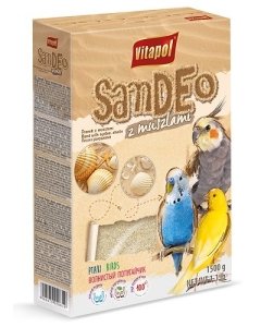 Puuriliiv lindudele - merekabid 1,5 kg