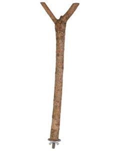 Puuripulk lindudele Natural Living, Y-kujuline, 35 cm/ø 18 mm