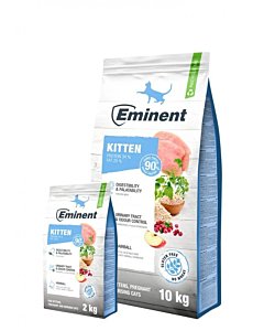 Eminent KITTEN 34/20, корм для котят, беременных и кормящих кошек, 10 кг