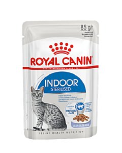 Royaal Canin FHN INDOOR STERILIZED MORSELS IN JELLY (85g x 12)
