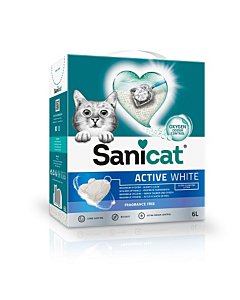 Sanicat Active White Unscented klombistuv kassiliiv / 6l