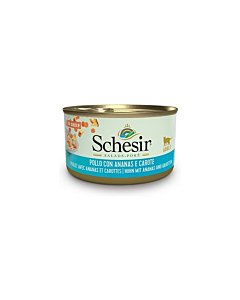 Schesir Cat konserv Salad chicken ananassi ja porgandiga / 85g