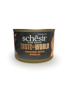 Schesir Taste The World kanaliha paelja märg toit koertele 150g