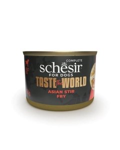 Schesir Taste The World wokitud riis kanalihaga märg toit koertele 150g