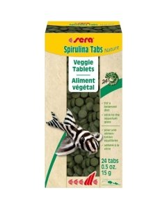 Spirulina Tabs spirulinaga sööt kõikidele taimetoitlastest kaladele / 100ml 60g