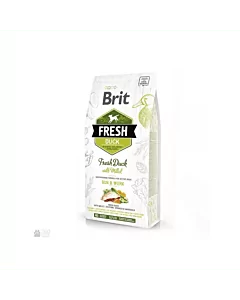 Brit FRESH Duck & Millet Run & Work /pardiliha ja hirsiga 2,5kg