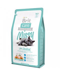 Brit Care Cat Missy täissööt steriliseeritud/kastreeritud kassidele (kana ja riis) / 7kg