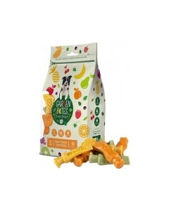 Koera maius Garden bites puuviljane hambapasta tonya 7,8cm 18tk.