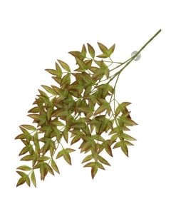 Terraariumi dekoor koos iminapiga Nandina 65x35x1,5cm roheline/punane