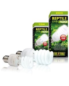 Troopilise terraariumi ultraviolett lamp Exo Terra Repti Glo 5.0 Compact / 26W