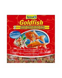 Tetra kalade täissööt goldfish flakes / 12g